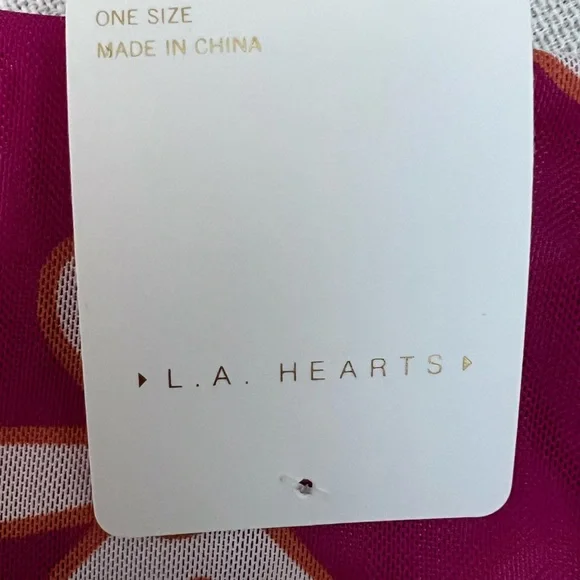 LA HEARTS SOCKS NWT - Picture 3 of 4